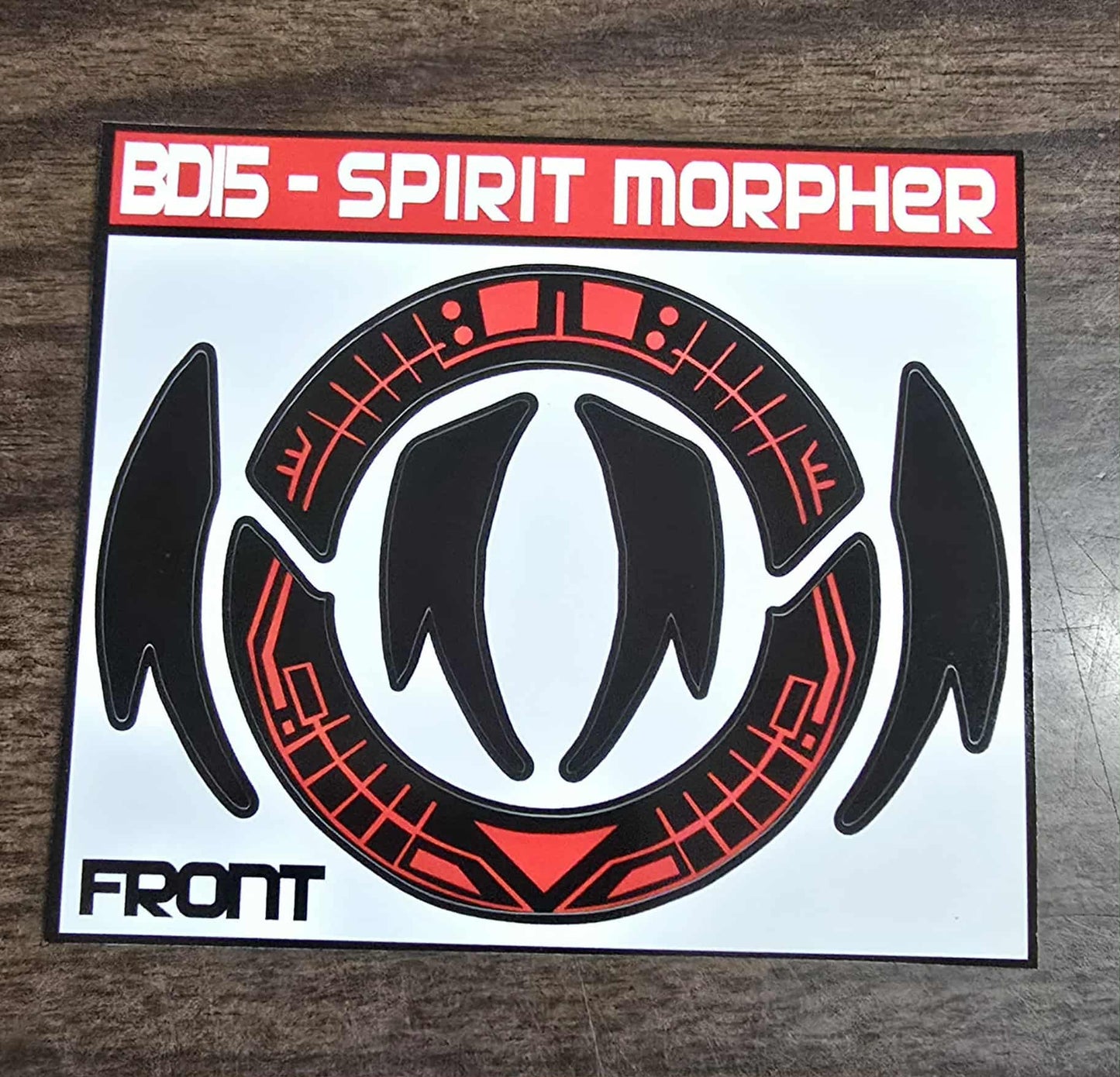Spirit Halloween Morpher Labels