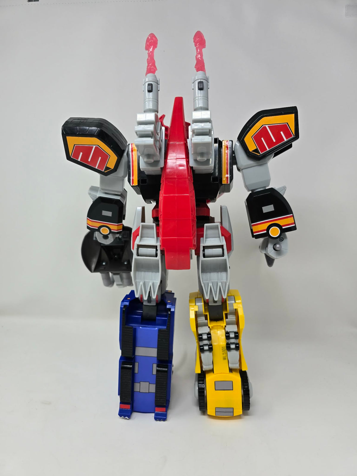 Playmates Re-Ignition Dino Megazord Labels