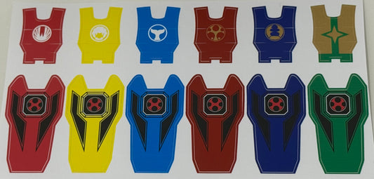 BOJ Ranger Key Labels - 026 - Hurricanger