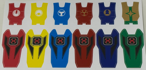 BOJ Ranger Key Labels - 026 - Hurricanger