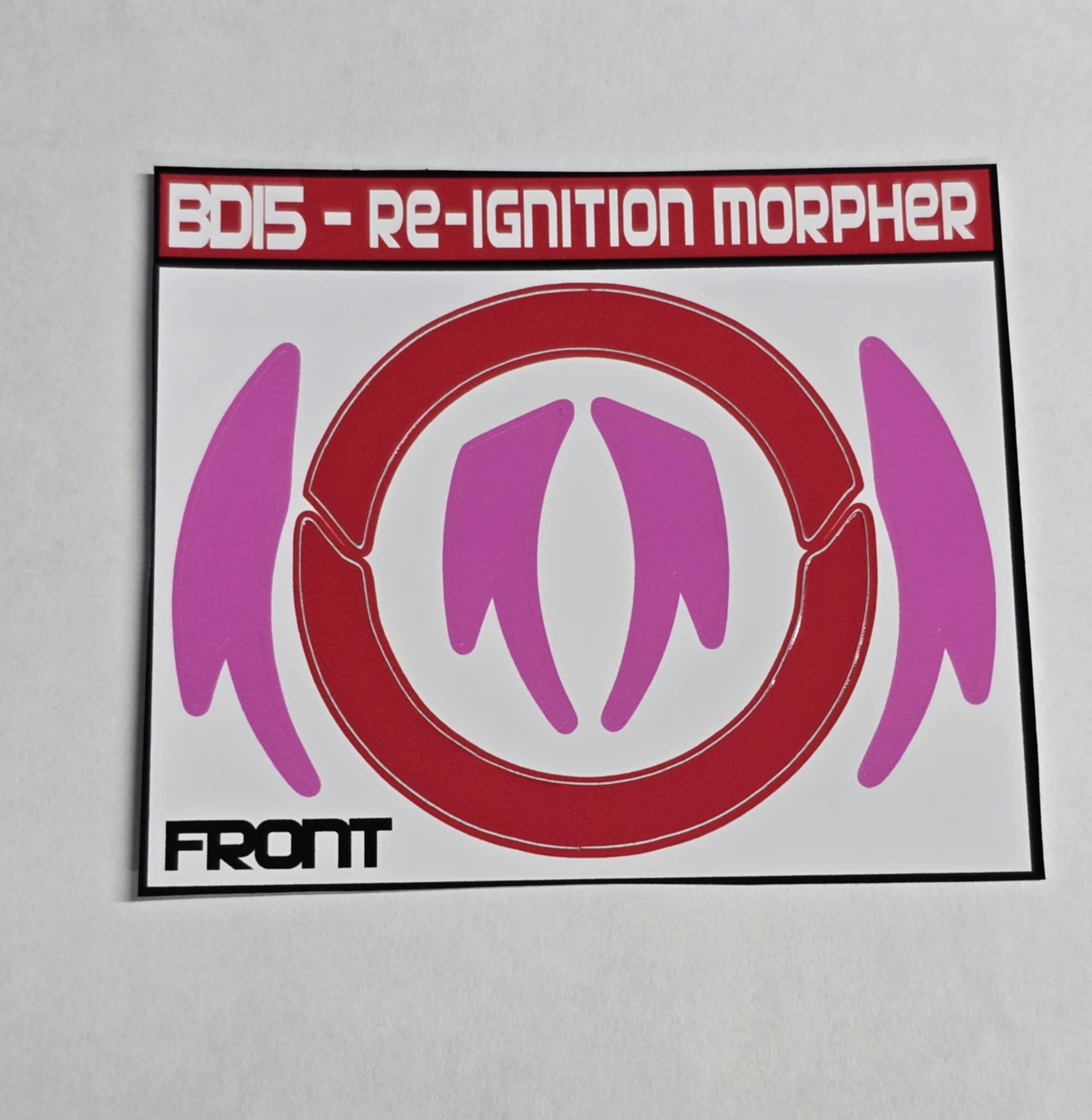 Playmates Re-Ignition Morpher Labels – BD15 Decals & Props