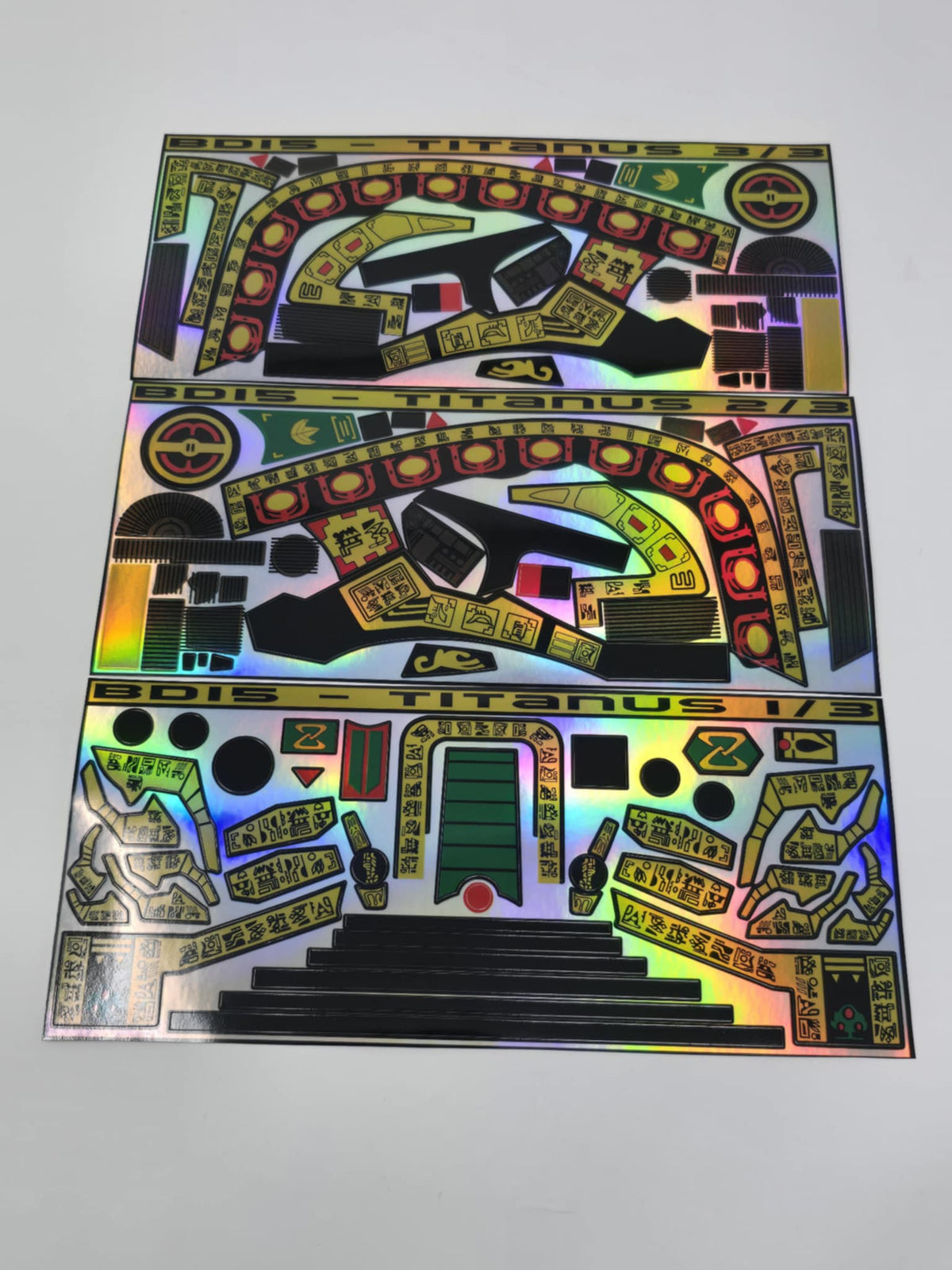 1993 Ultrazord Labels