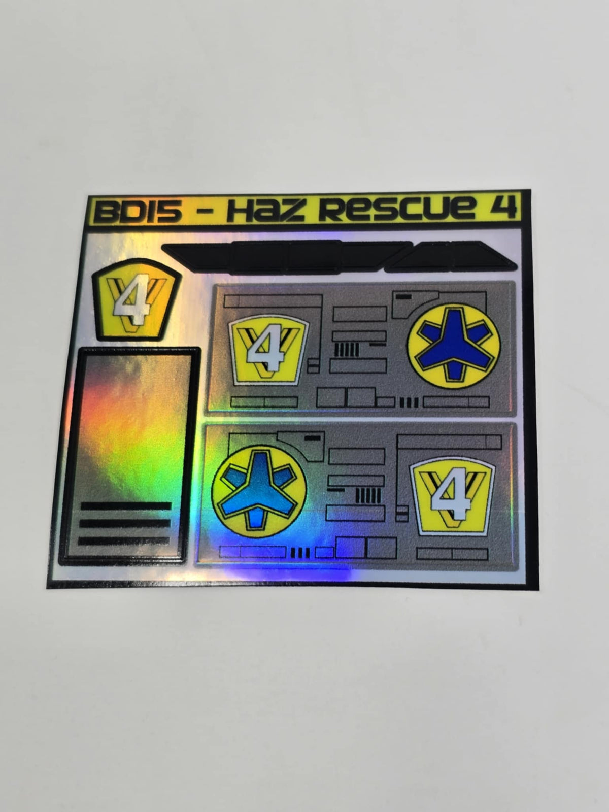 Lightspeed Megazord Labels