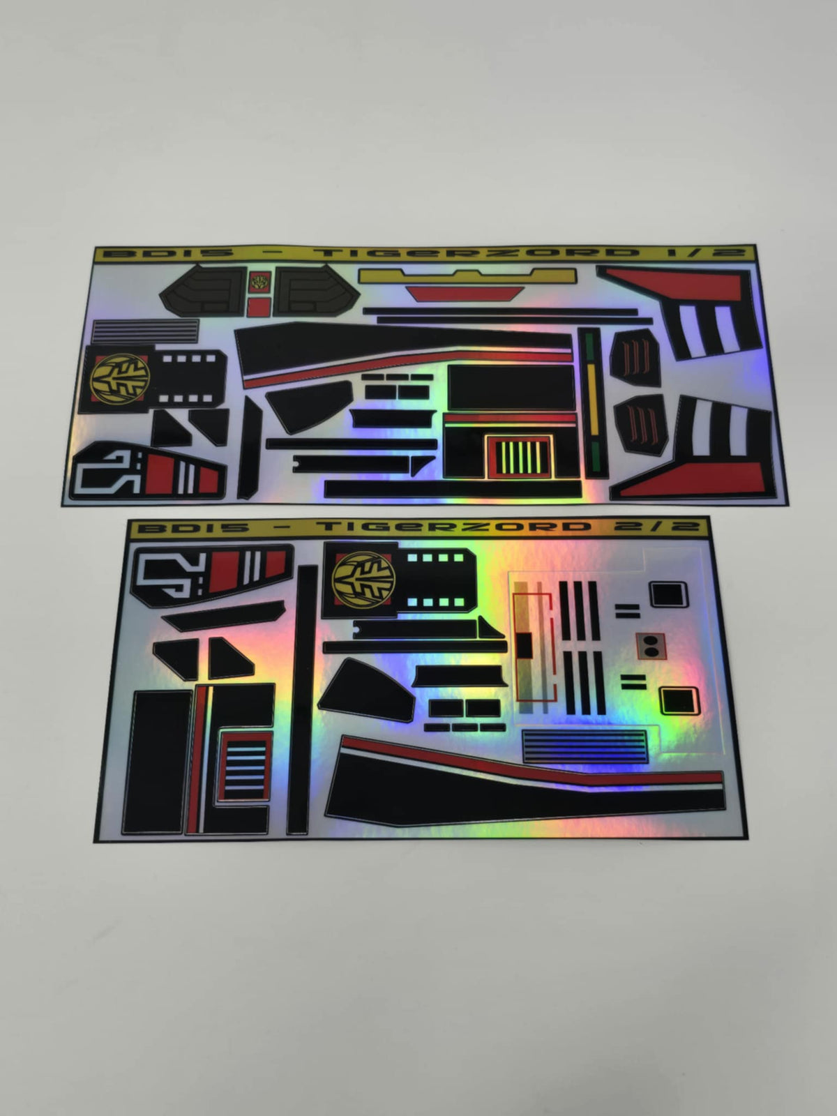 1994 Deluxe Tigerzord Labels
