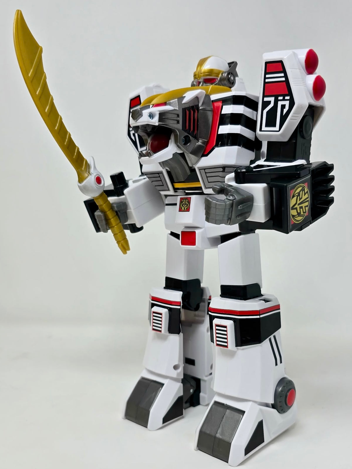 Playmates Re-Ignition Tigerzord Labels