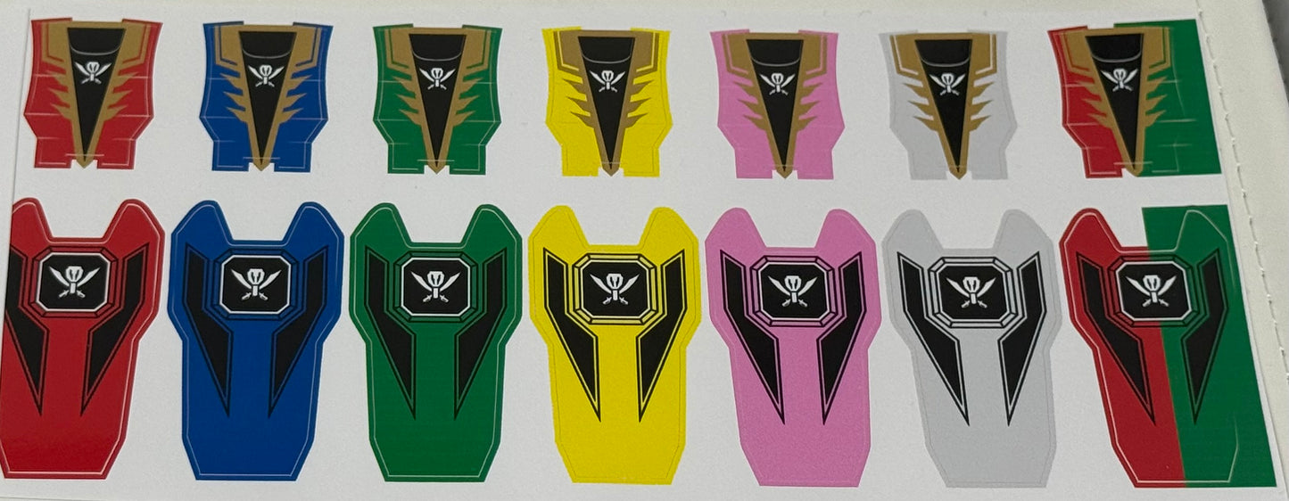 BOJ Ranger Key Labels - 035 - Gokaiger