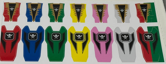 BOJ Ranger Key Labels - 035 - Gokaiger