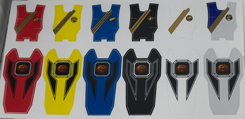 BOJ Ranger Key Labels - 025 - Gaoranger