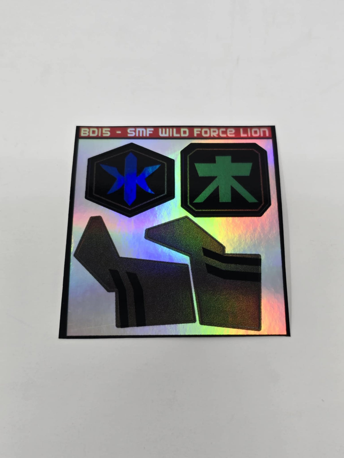 Complete Super Megaforce Auxiliary Zord Labels Set
