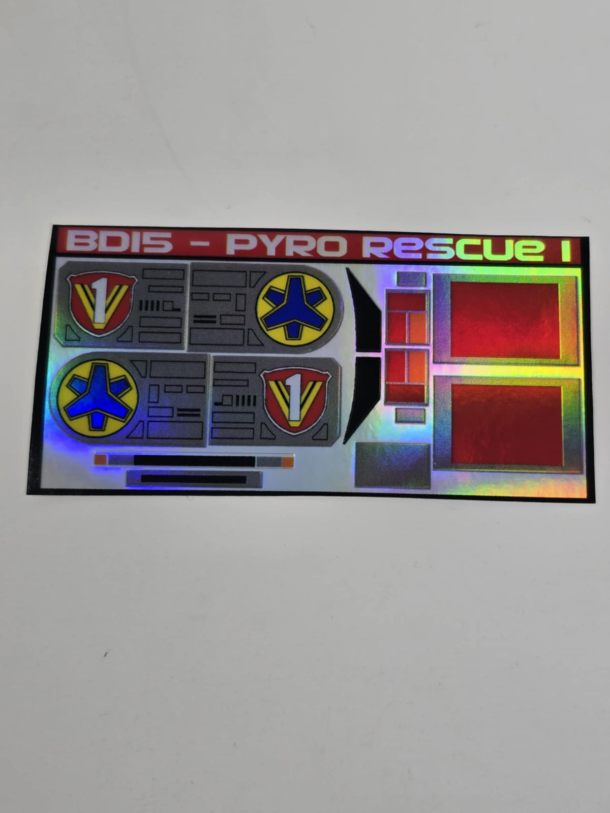 Lightspeed Megazord Labels