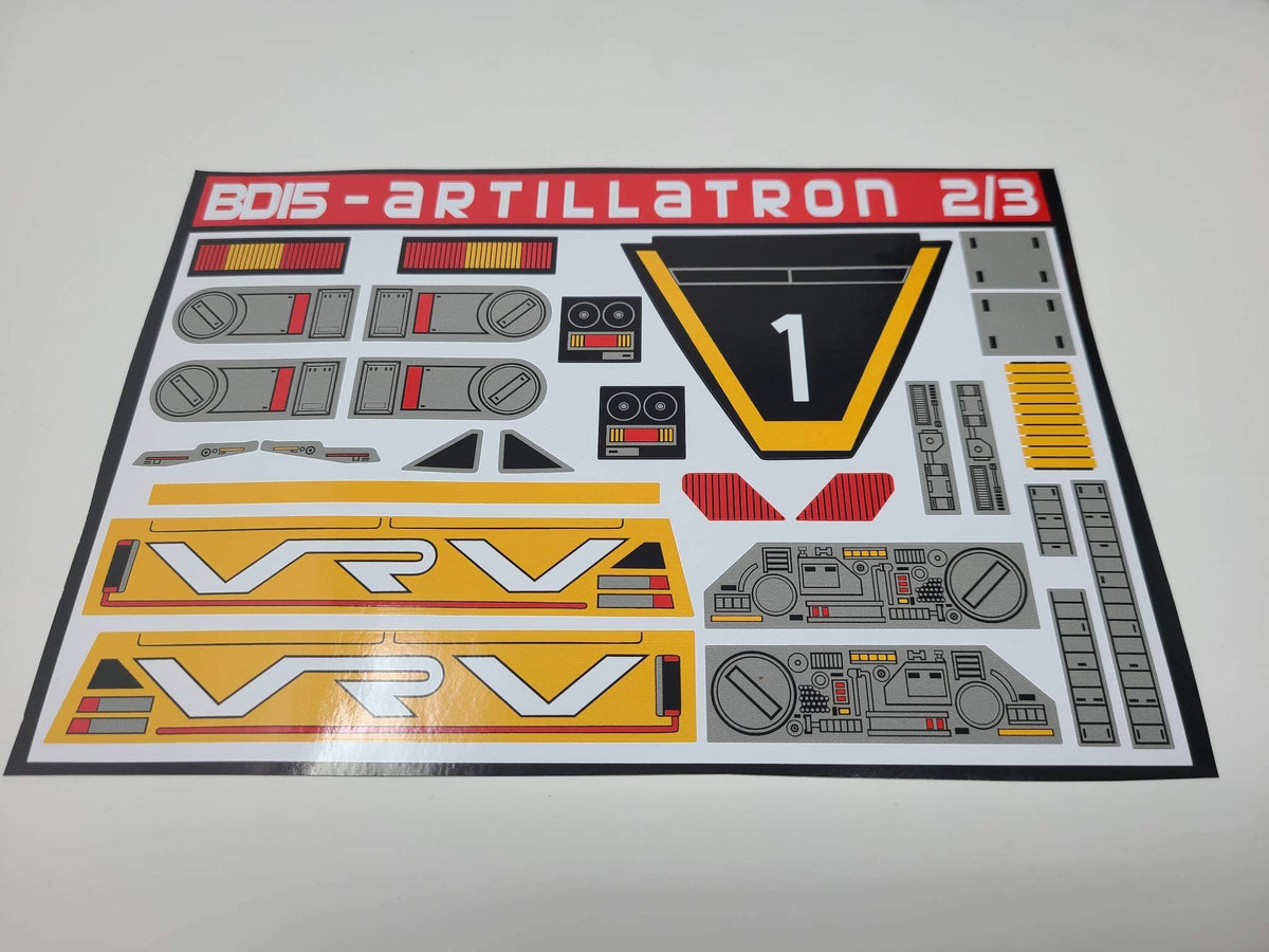 Artillatron Labels