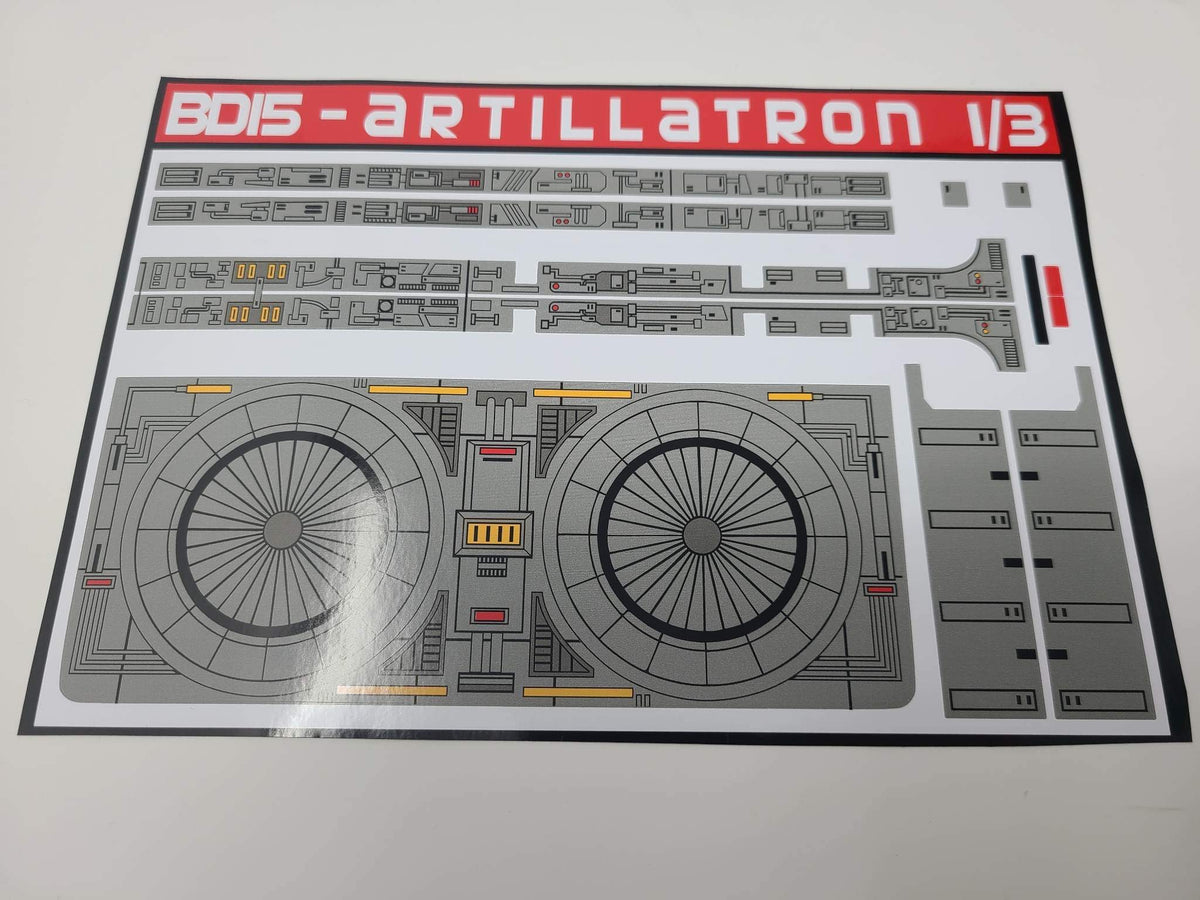 Artillatron Labels