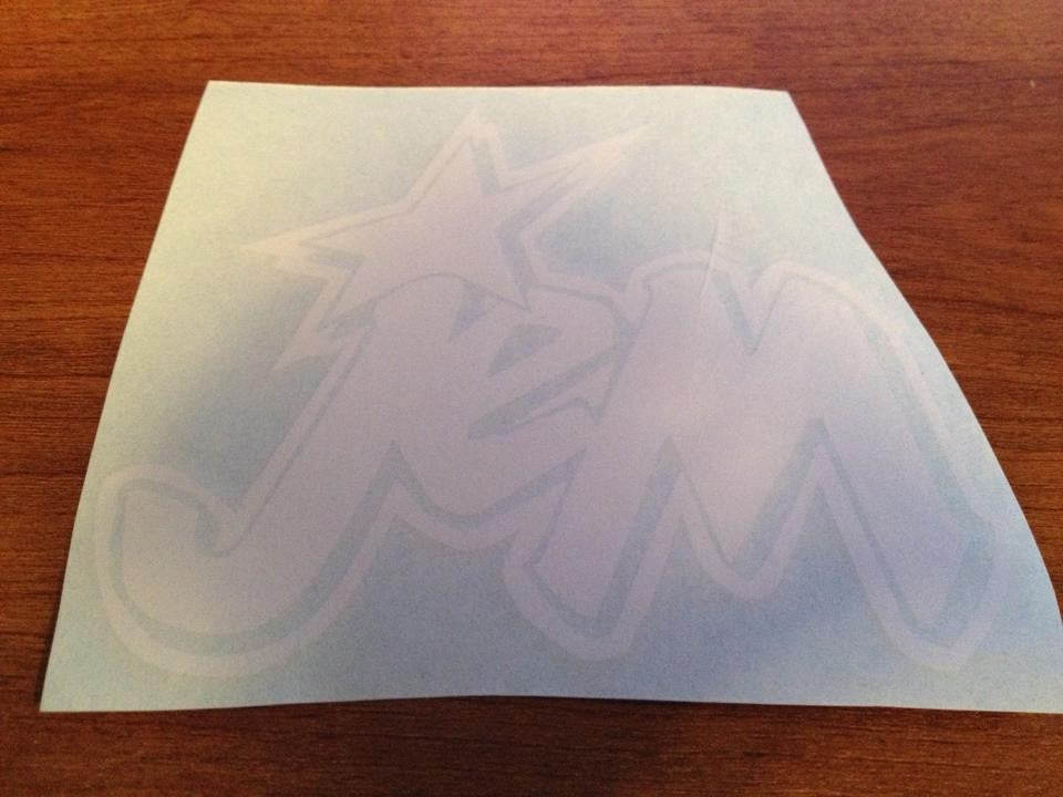 Jem Logo Decal