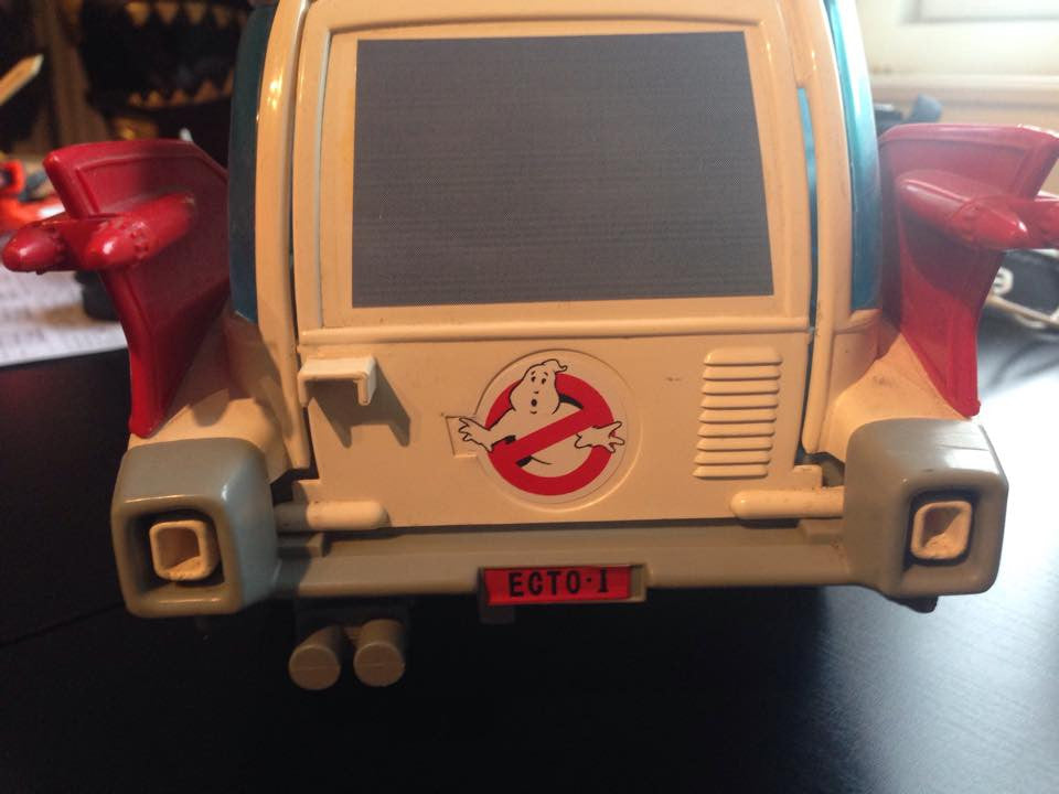 The Real Ghostbusters Ecto-1 Labels