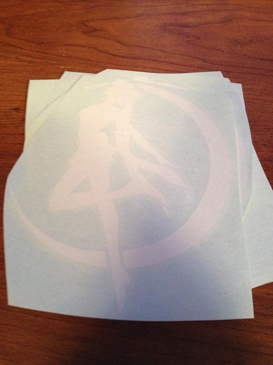Sailor Moon Crescent Emblem Decal