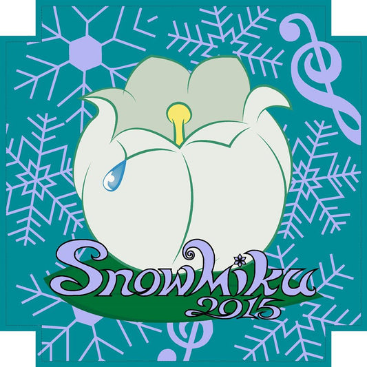 Snow Miku 2015 Nendoroid Stand Label