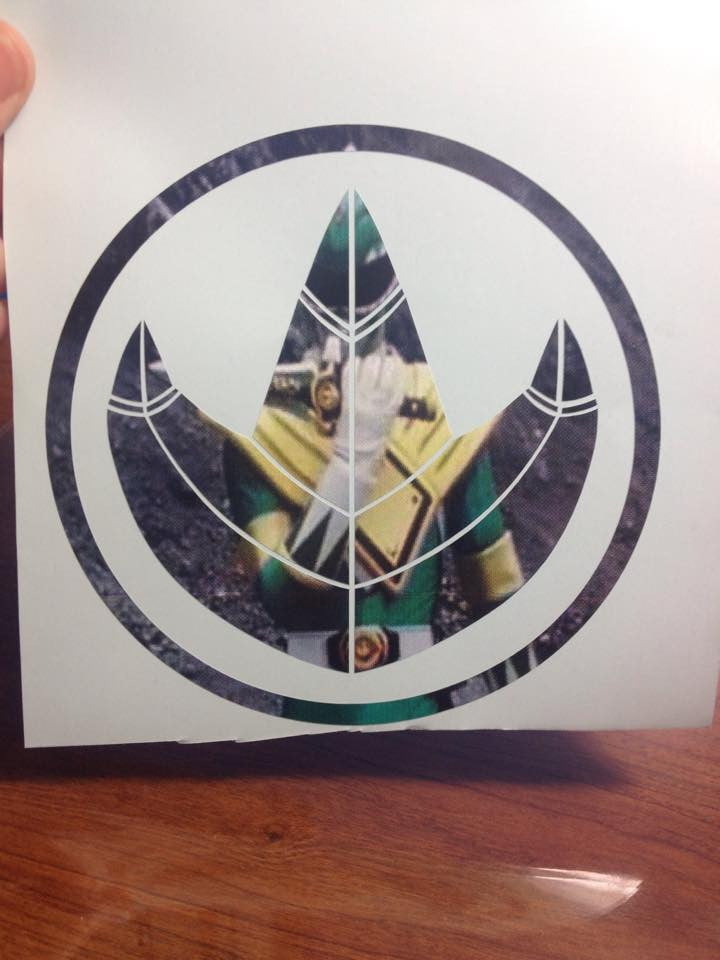 Dragon Power Coin Decal - Special Printed Version