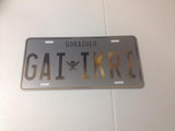 Gokai Silver License Plate