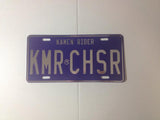 Kamen Rider Chaser License Plate