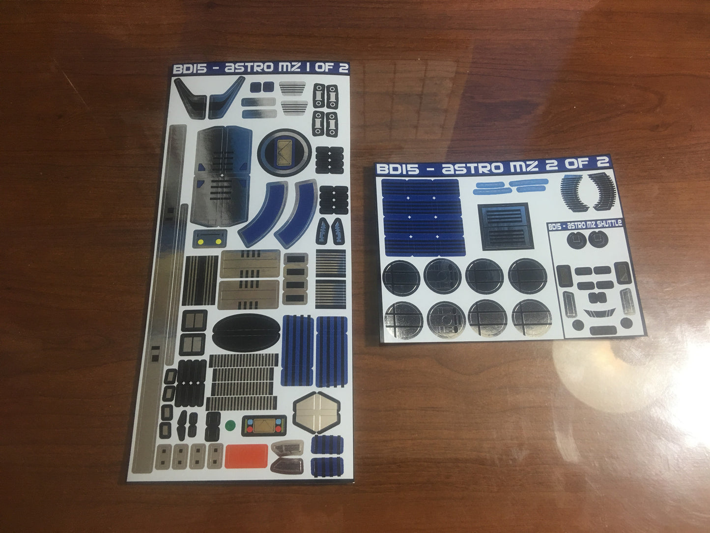 Astro Delta Megazord Labels
