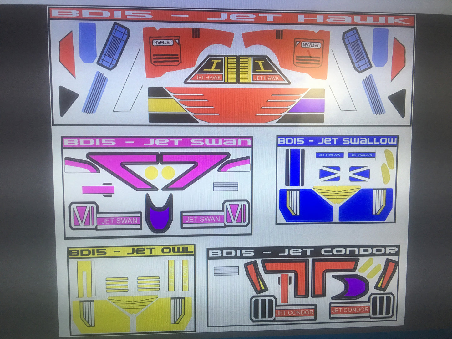 Jet Icarus Labels*