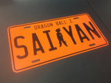 Super Saiyan Goku License Plate