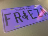 Frieza License Plate