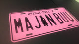 Majin Buu License Plate