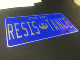 Resistance License Plate