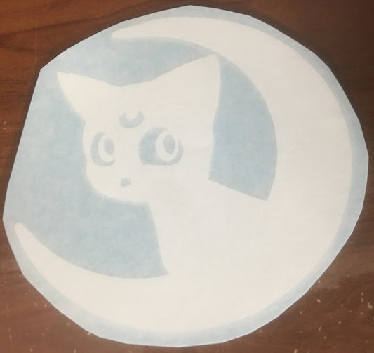 Luna (Moon) Decal
