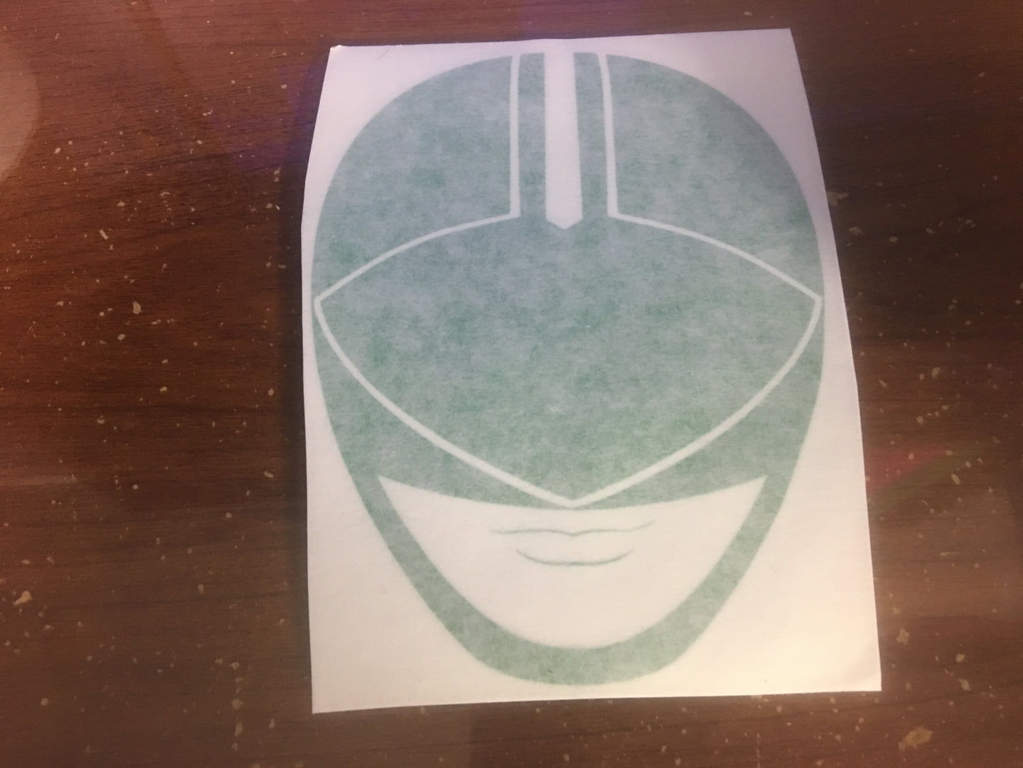 TimeGreen Helmet Decal