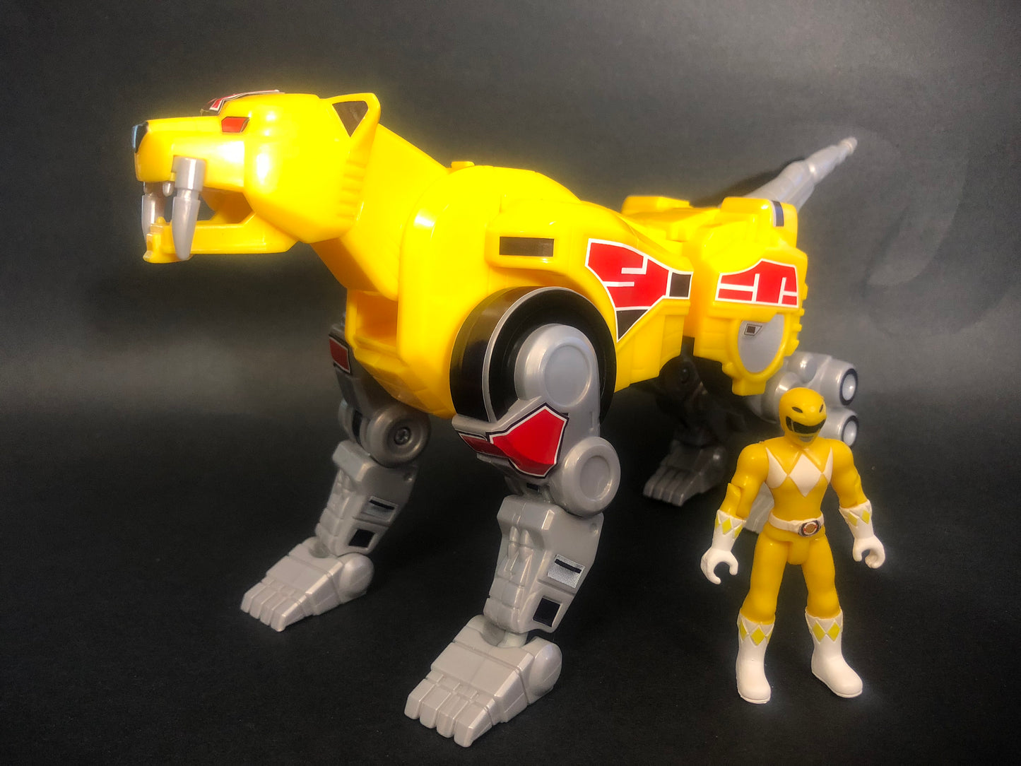 Legacy Sabertooth Tiger Zord Labels*