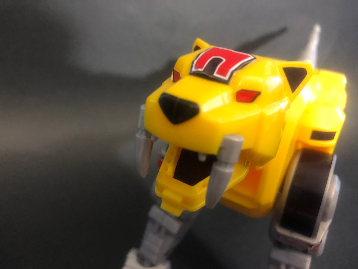 Legacy Sabertooth Tiger Zord Labels*