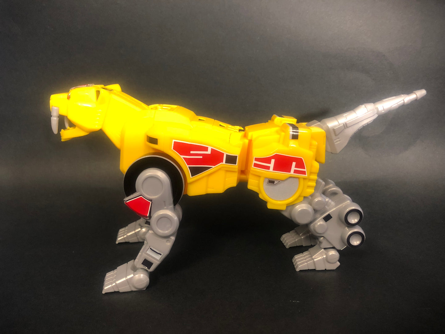 Legacy Sabertooth Tiger Zord Labels*