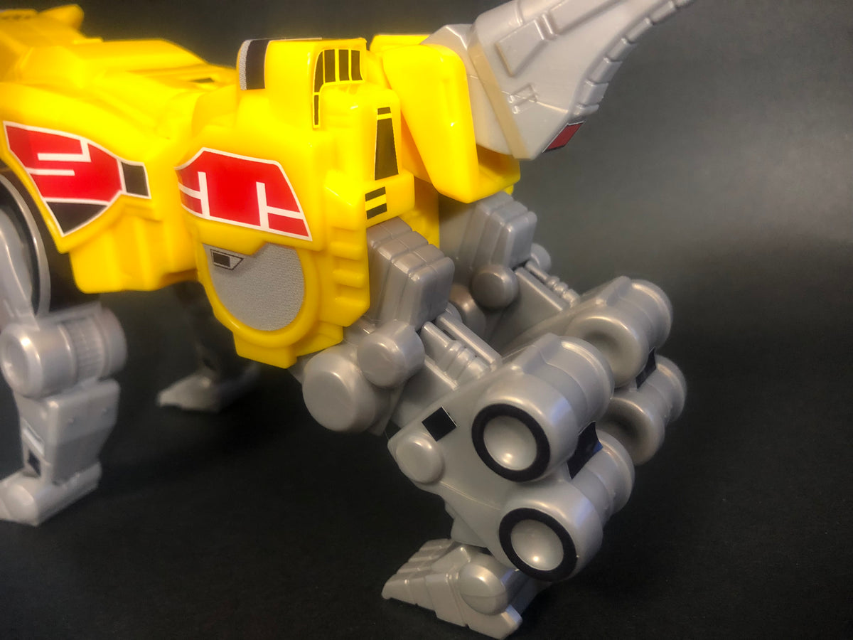 Legacy Sabertooth Tiger Zord Labels*