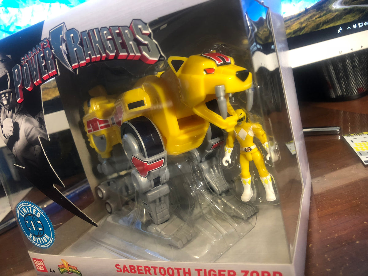Legacy Sabertooth Tiger Zord Labels*