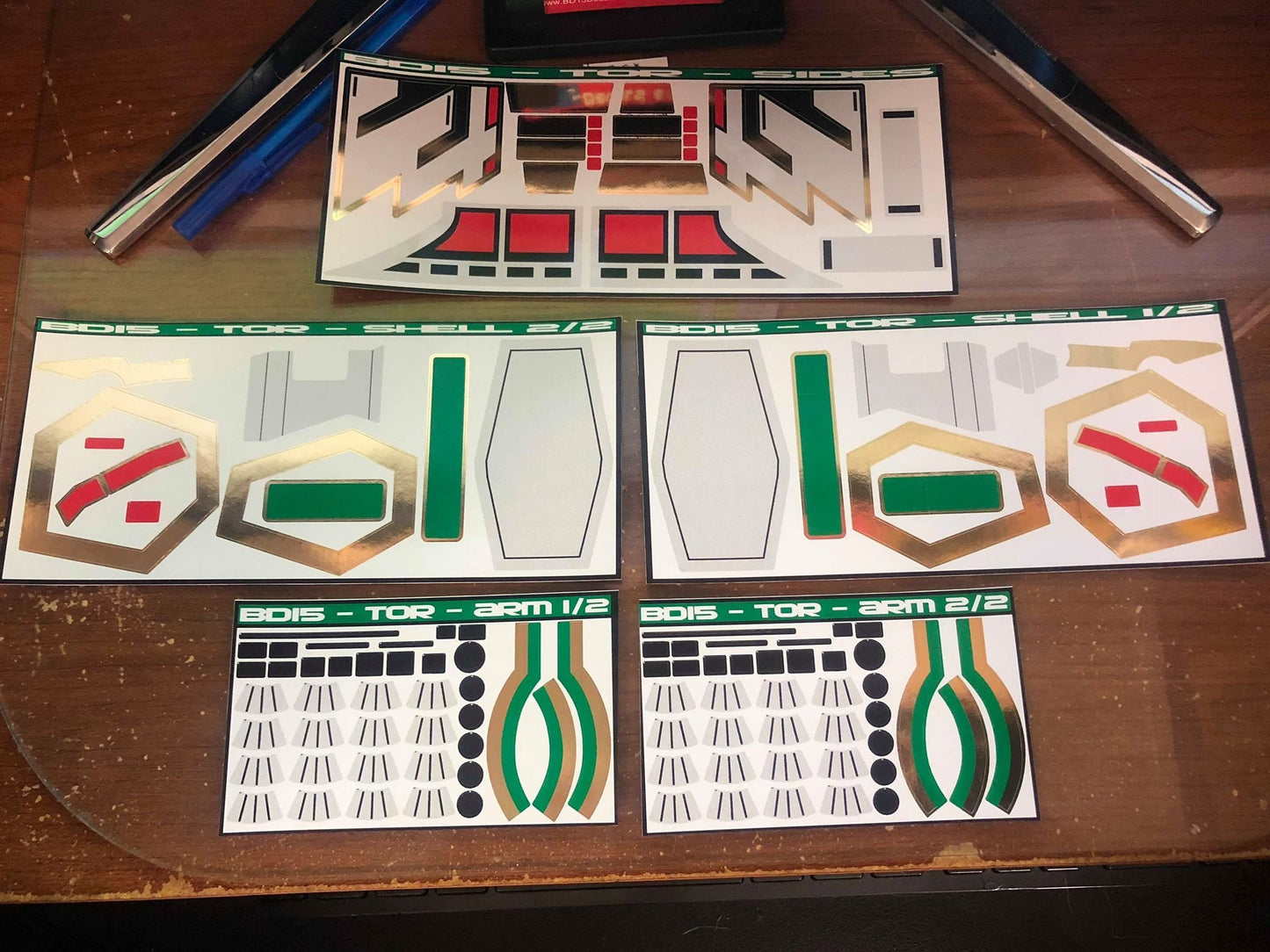 Tor the Shuttlezord Labels (NEWER VERSION NOW AVAILABLE)
