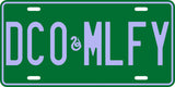 Draco Malfoy License Plate