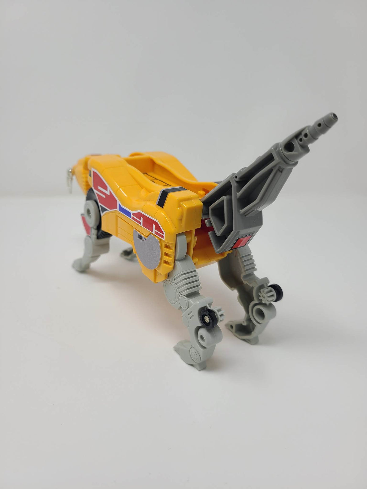 1993 Dino Megazord Labels