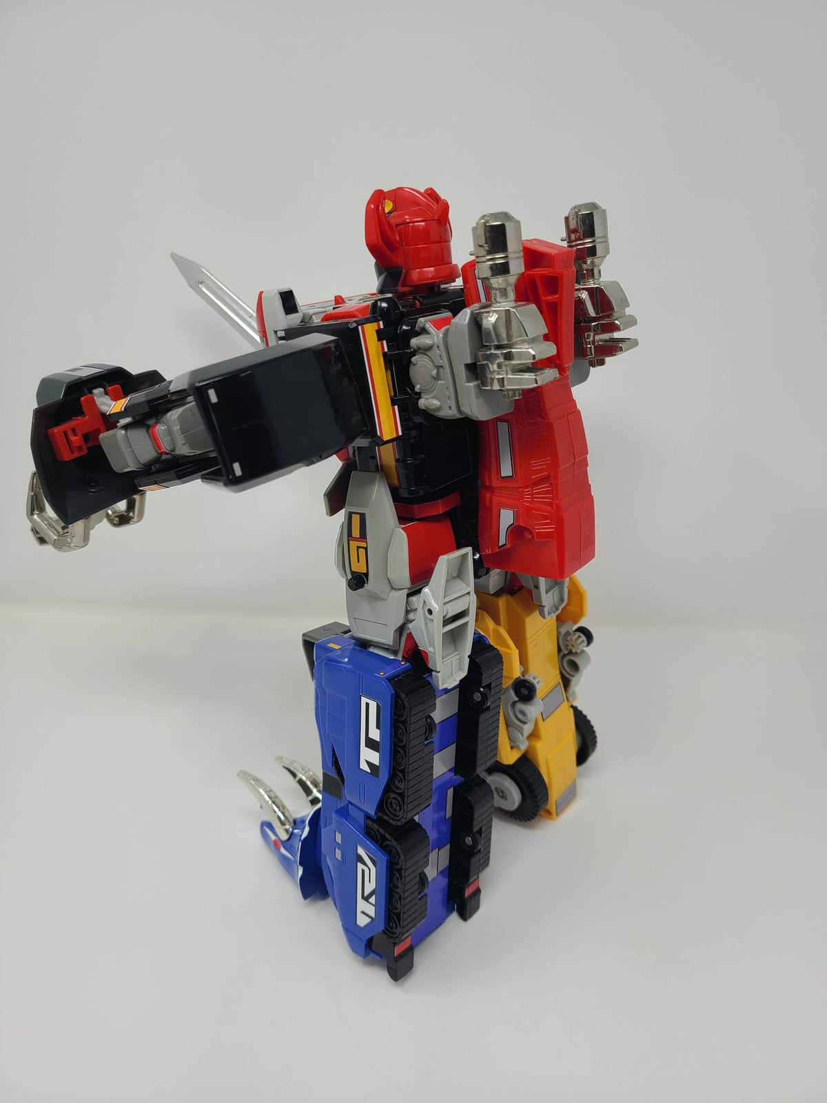 1993 Dino Megazord Labels