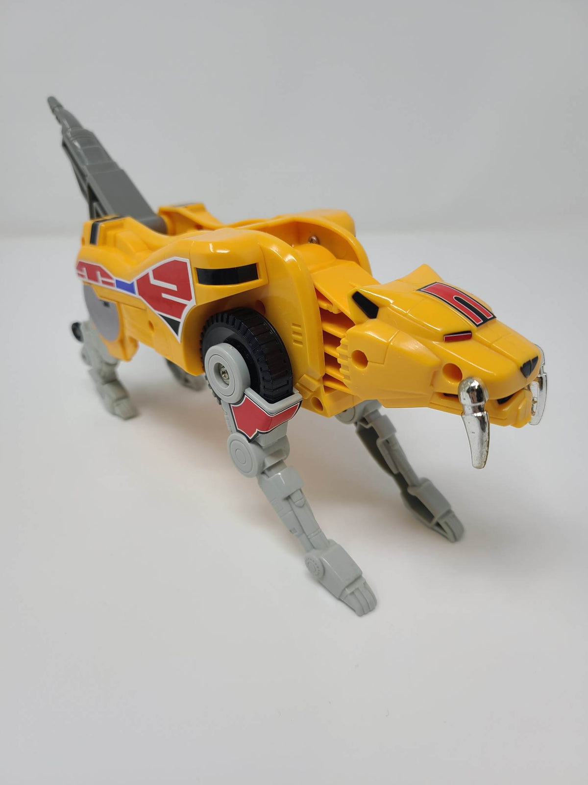 1993 Dino Megazord Labels