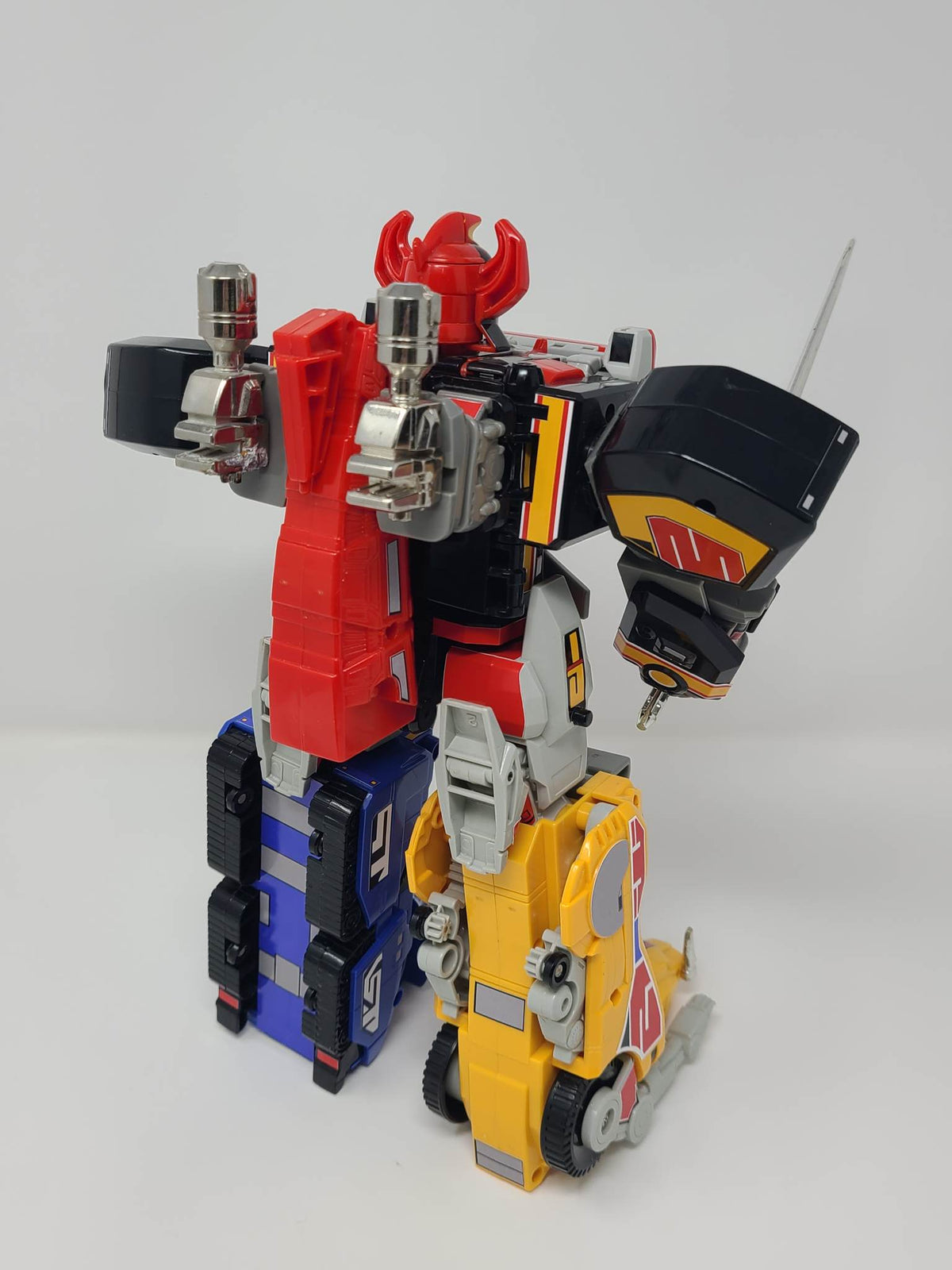 1993 Dino Megazord Labels