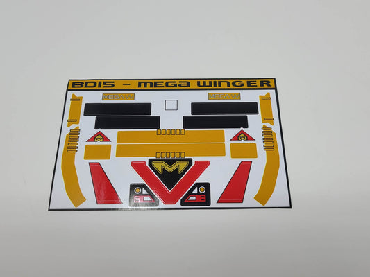 Mega Winger Labels