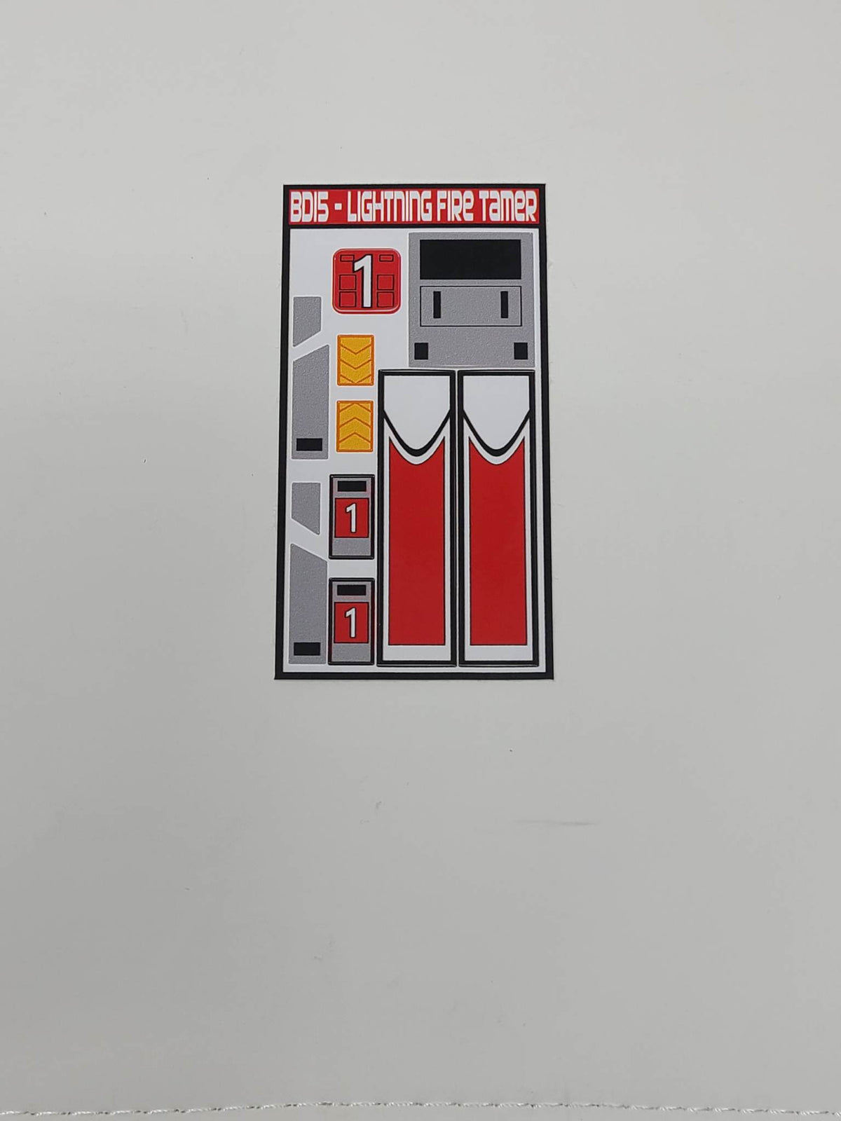 Rescue Megazord Labels*