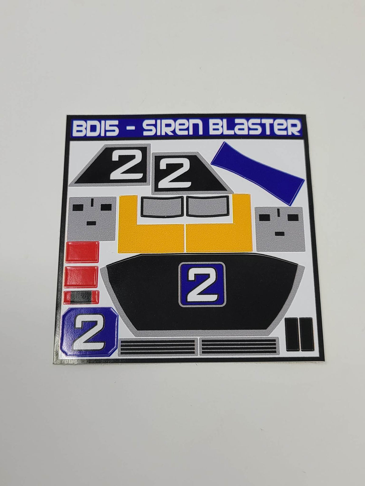 Rescue Megazord Labels*