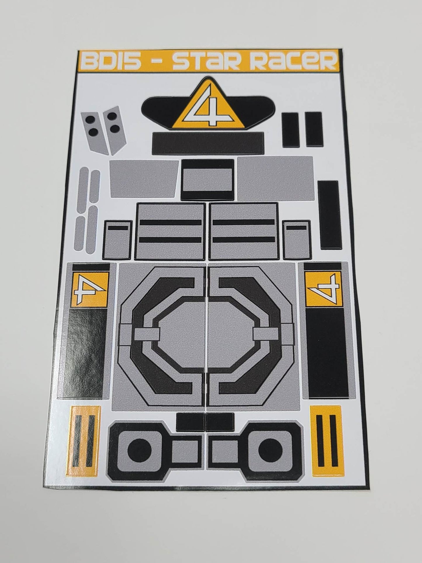 Rescue Megazord Labels*