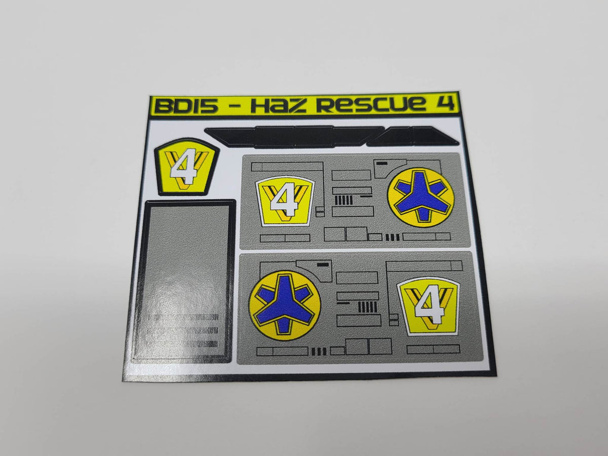 Lightspeed Megazord Labels