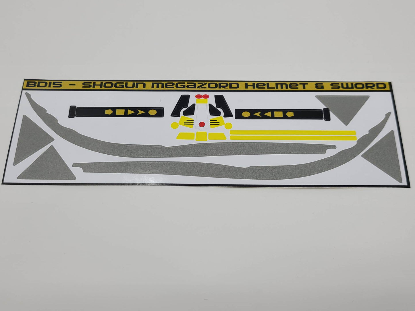 Shogun Megazord Labels