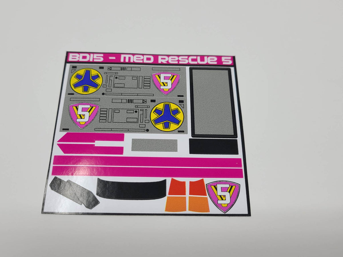 Lightspeed Megazord Labels
