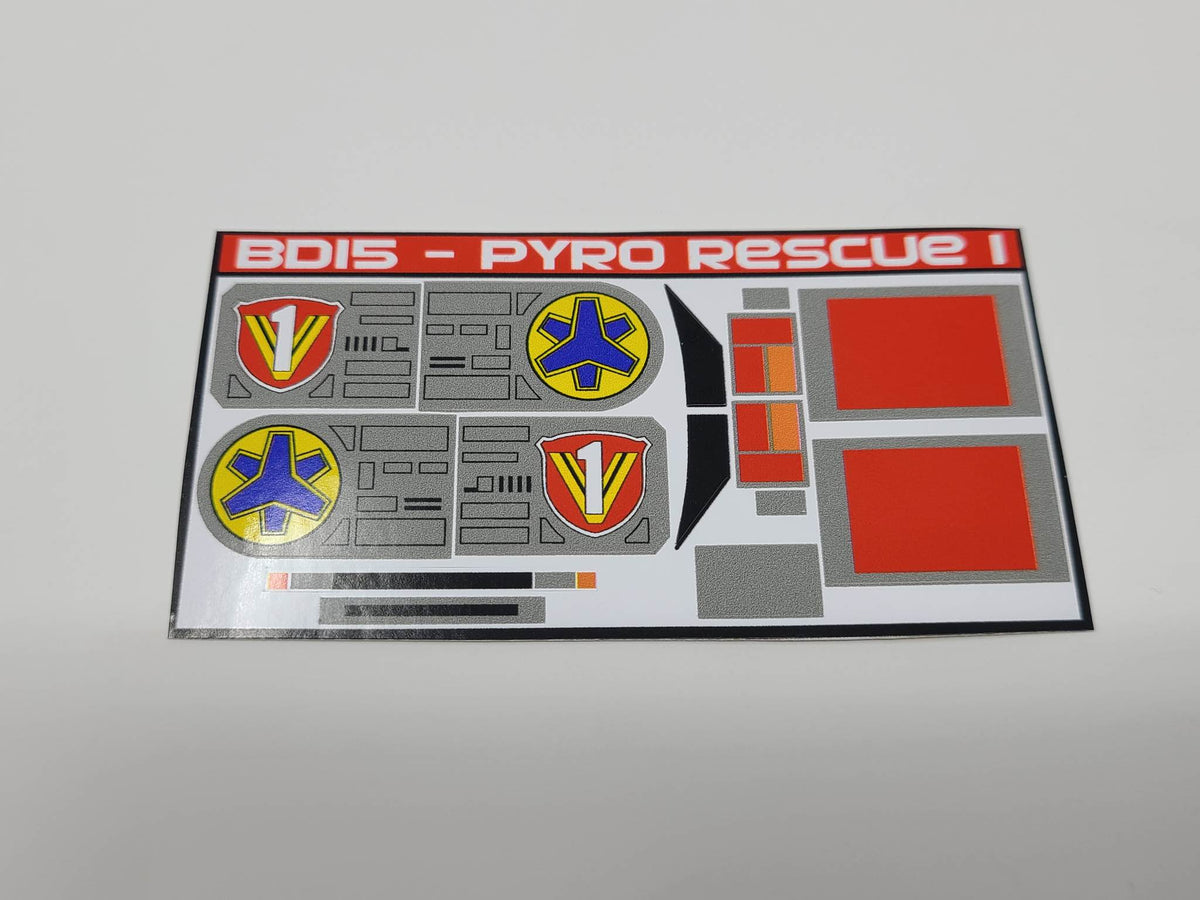 Lightspeed Megazord Labels
